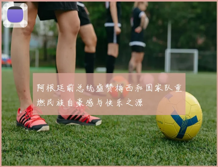 阿根廷前总统盛赞梅西和国家队重燃民族自豪感与快乐之源